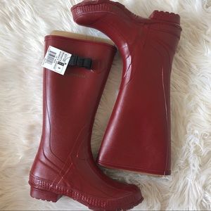 NWT LaCrosse Grange Red Rainboots Size 8